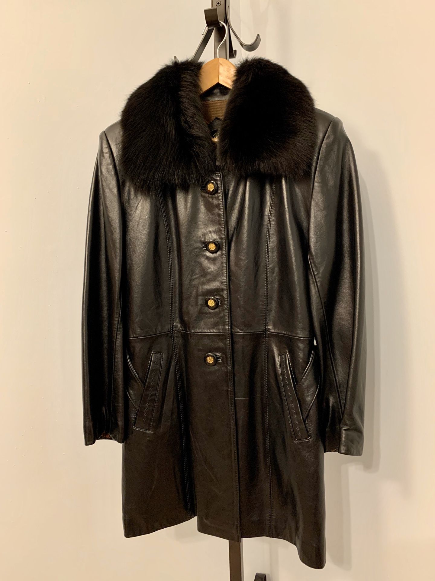 Women’s Leather Jacket, Size: Large
