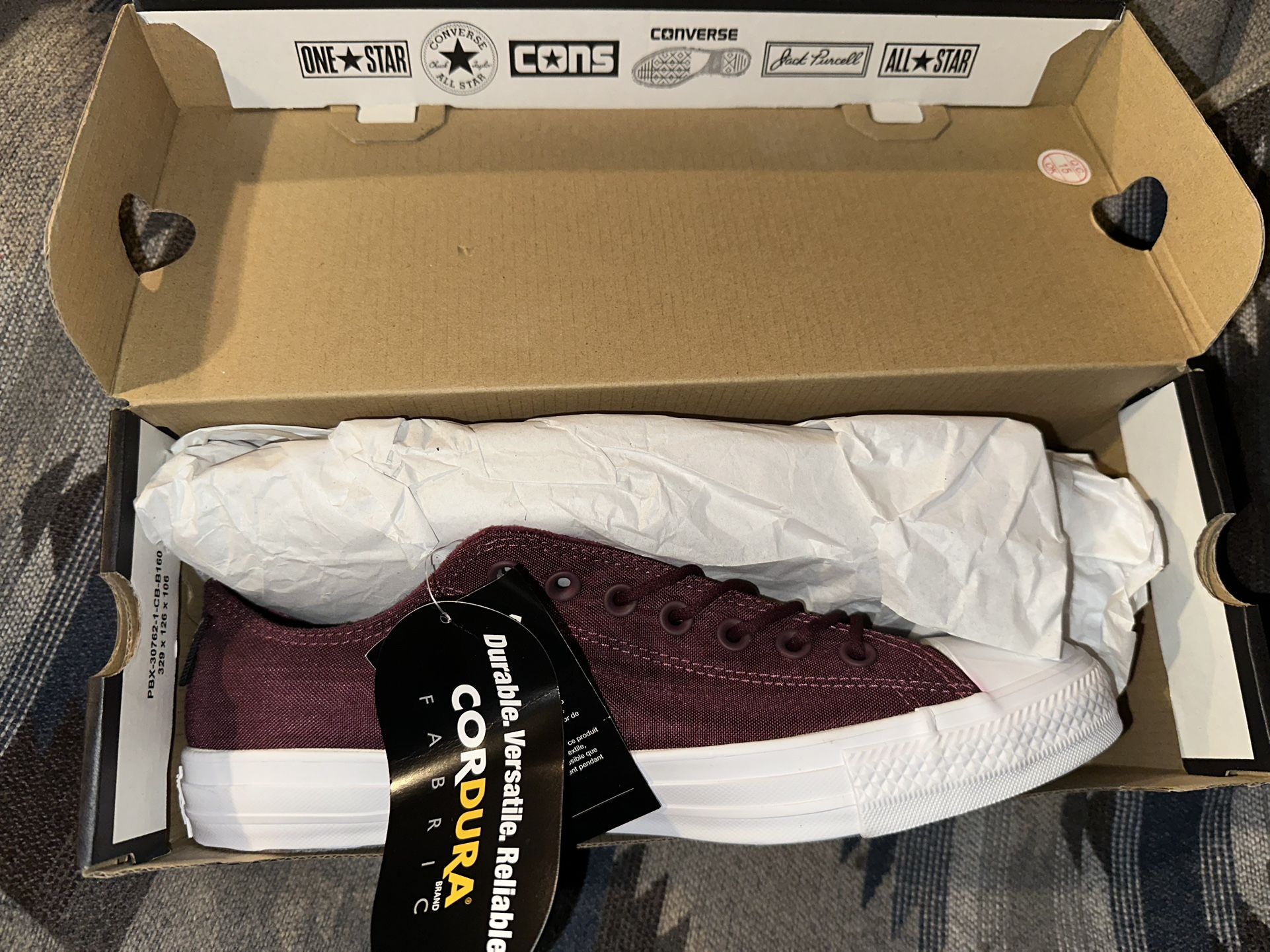 NEW Converse All-Star Dark Sangria Men’s 10 Women’s 12