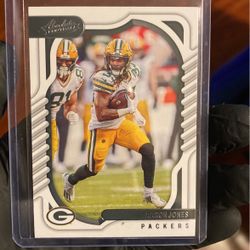 Absolute Football Card Aaron Jones -Trevor Lawrence