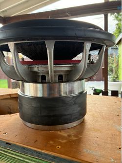 12” subwoofer