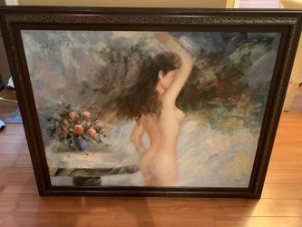Large framed artwork/picture