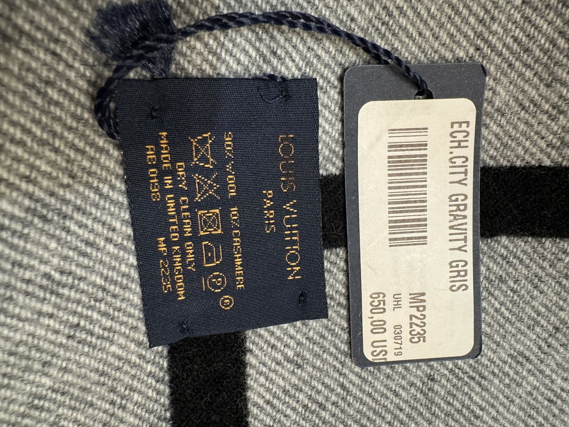 BRAND NEW LOUIS VITTON SCARF NEVER WORN