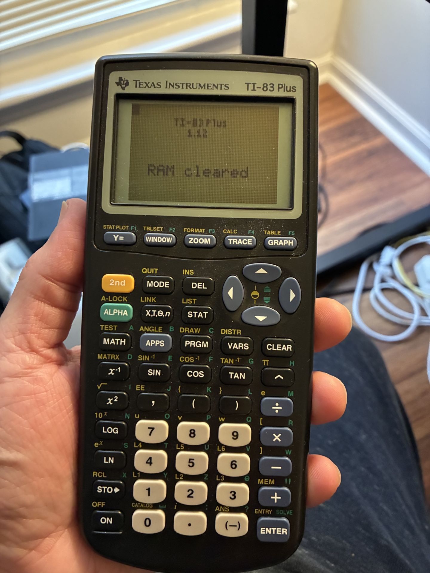 Texas Instruments TI-83 Plus Graphing Calculator – Tested, Works Great