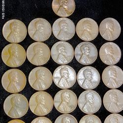 1958 Wheat Pennies 