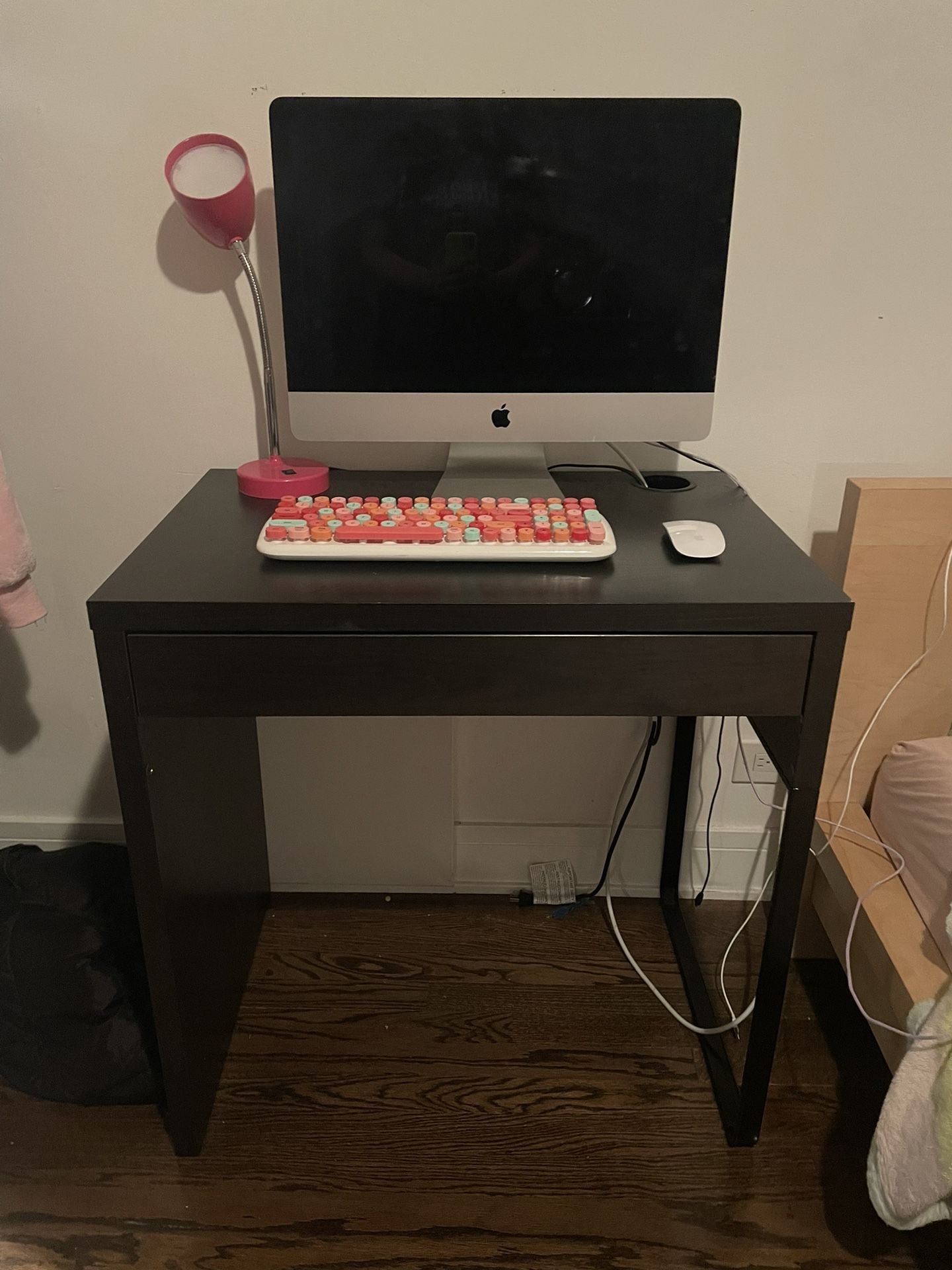 Black Ikea Desk