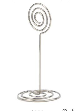 10Pcs Place Card Holder, Wedding Table Numbers Holder