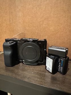 Sony E-Mount Mirrorless Camera with SmallRig Cage