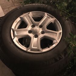 2018 Jeep Wrangler unlimited tires brand new