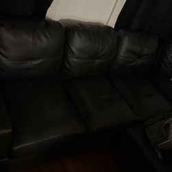  Living Room Couch With Wraparound And Ottoman 
