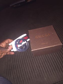 Gucci belt sz 38-40