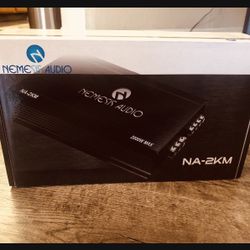 Brand new Nemesis Audio NA-2KM 2000 W Max Power 1-CH/ Monoblock Car Stereo Class D Mostfet Amplifier