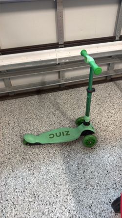 Kids zinc scooter