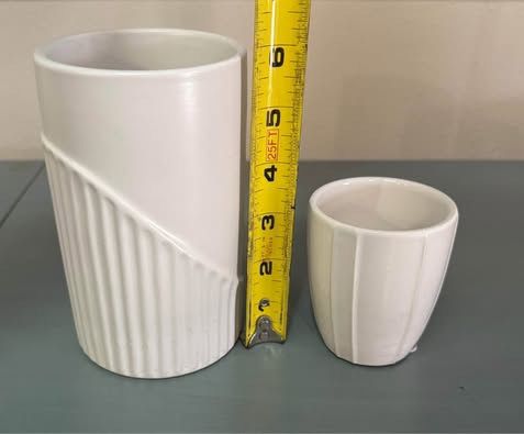 Two Small Ceramic Planters just $5 for Both 