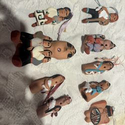 Vintage P Toya Jemez Navajo Pottery Sculpture Figures 