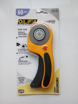 OLFA Deluxe Rotary Cutter 45mm-NEW IN PACKAGE 