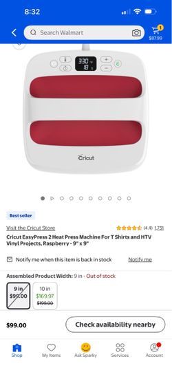 Cricut easy press 2