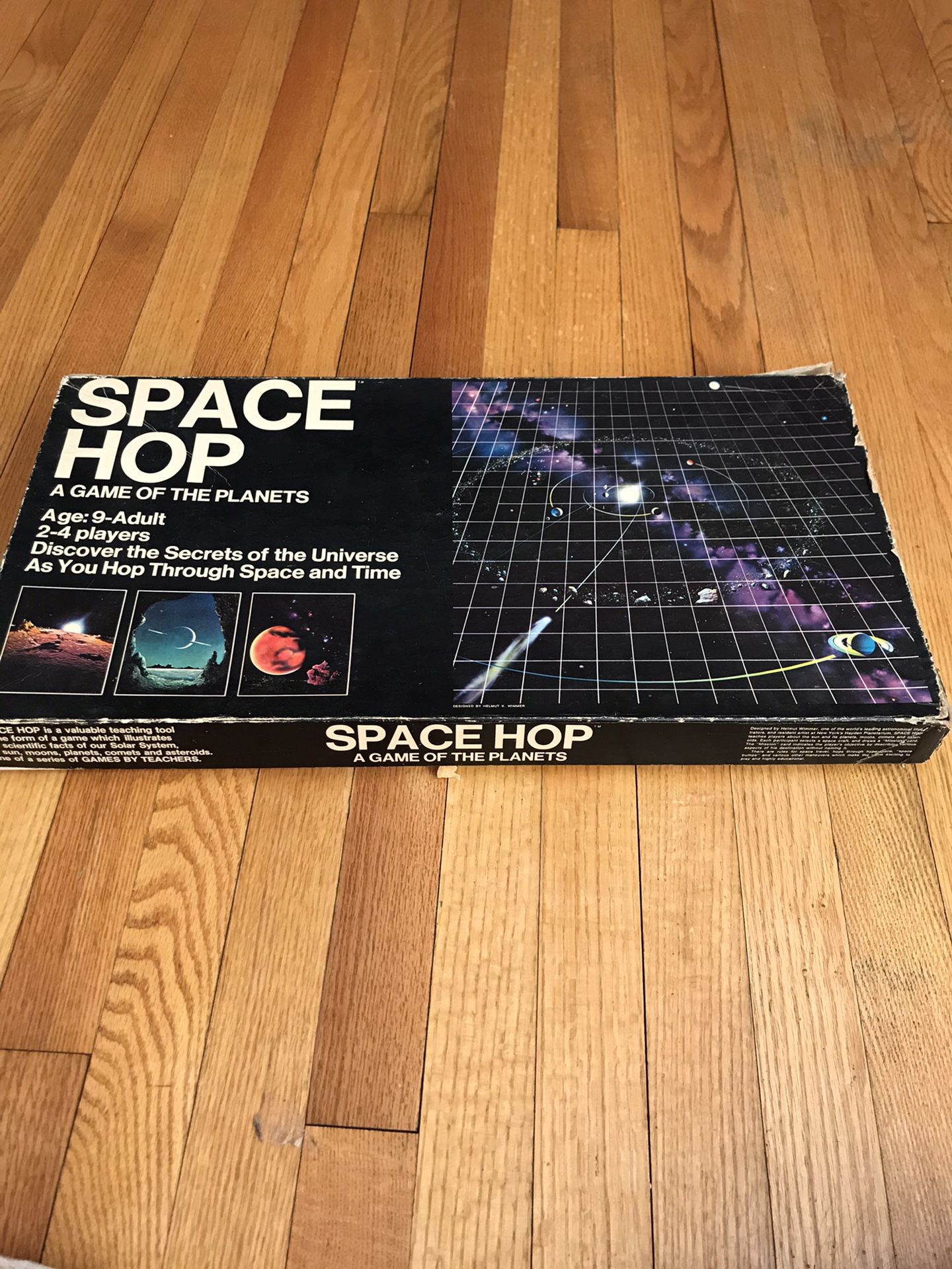 Vintage 1981 Space Hop: A Game of Planets Board Game by Teaching Concepts INC Used.  Pictures are accurate.