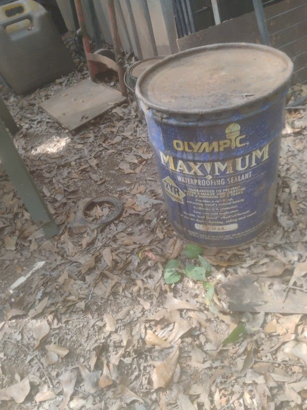 5 Gal Olympic Maximum Clear Waterproof Sealant