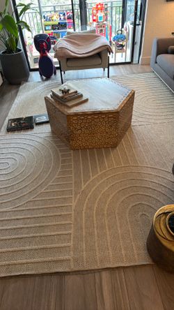 8x10 Rug with rug padding