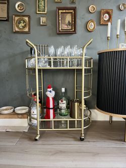 Gold Bar Cart