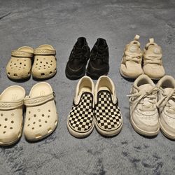 **USED** (6) PAIR TODDLER SHOES