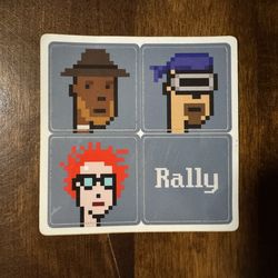 Rally Mutant Ape #857 & CryptoPunk #2981 Enamel Pins