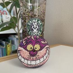 Alice in Wonderland Starbucks Tumbler || Starbucks Snowglobe || Rhinestone  Tumbler || Disney Starbucks Snowglobe Tumbler for Sale in Moreno Valley, CA  - OfferUp
