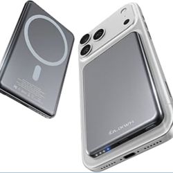 [0.3" Ultra Slim] [Alloy-Made] ULiXWH for Magsafe Portable Charger for iPhone, 2026 Upgrade 5000mAh Fast Charging Magnetic Power Bank, Wireless Batter