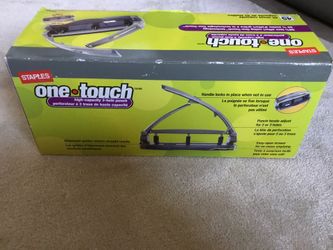 Staples One touch high capacity 3 Hole Punch