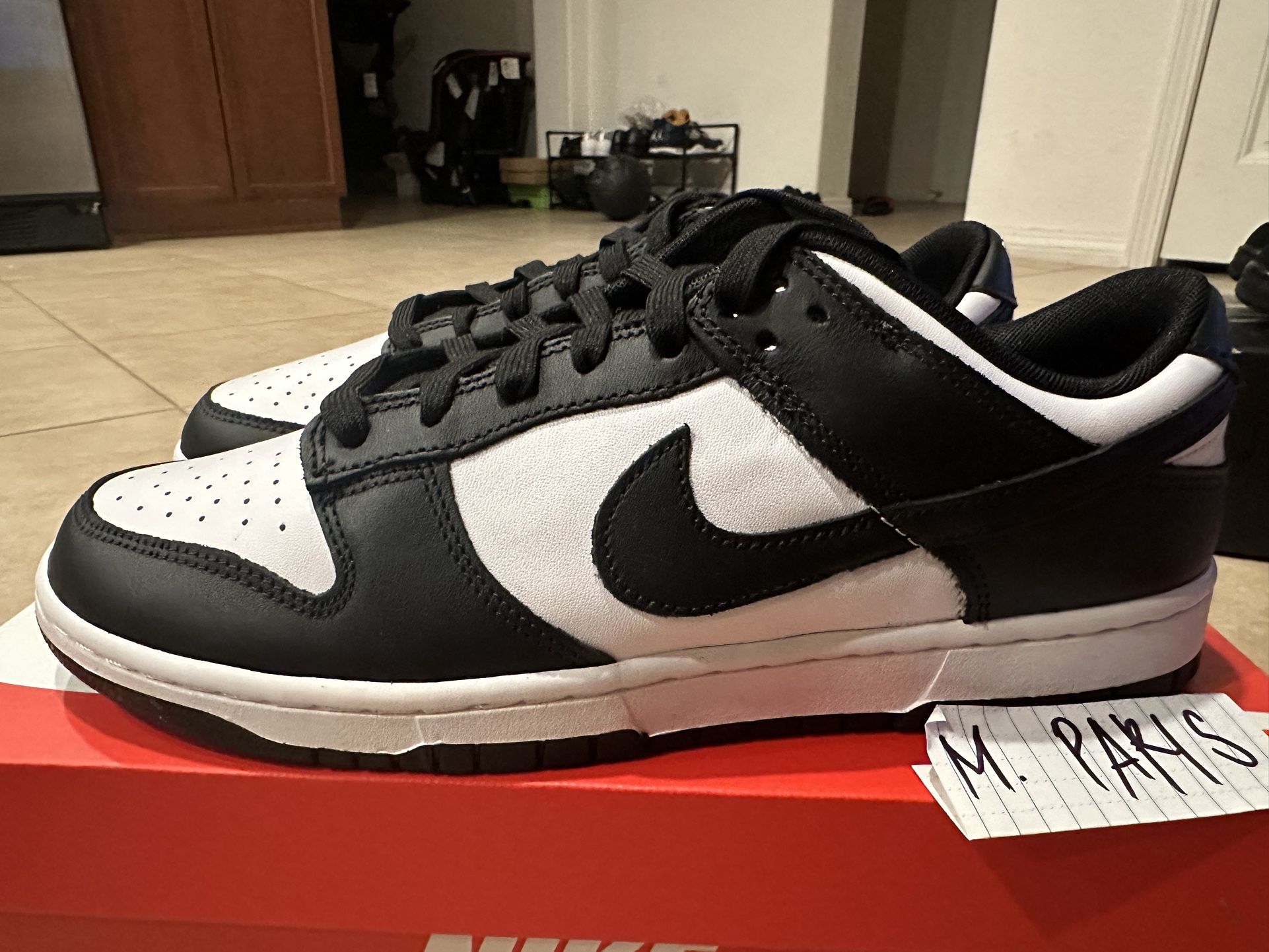 Nike Dunk Panda Low Sz 10.5