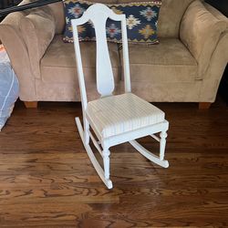 Wooden Child’s Rocking Chair