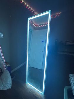 LED full length mirror