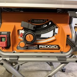 Ridgid Table Saw With Folding Stand