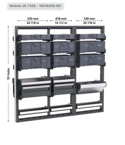 Bott Smartvan Van Storage Units