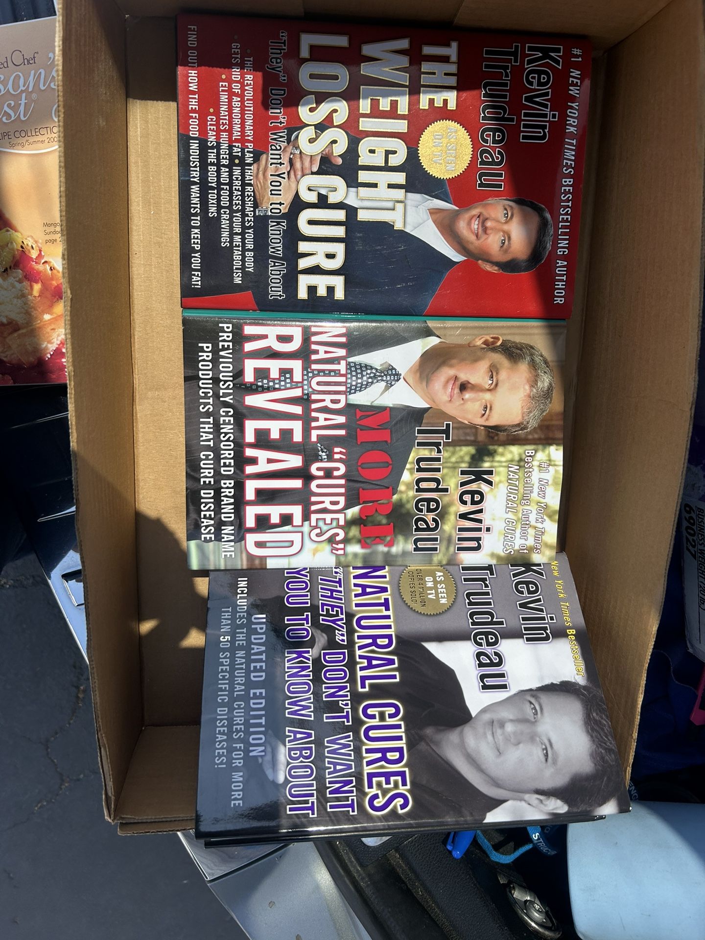 3 Books. Self Help. Kevin Trudeau