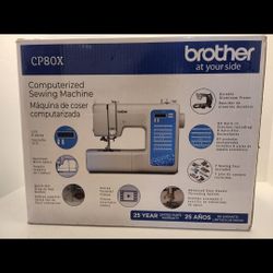 Brother Computerized CP80X With Theead Box And Thread