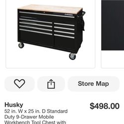 52 Inch Husky Tool Box 