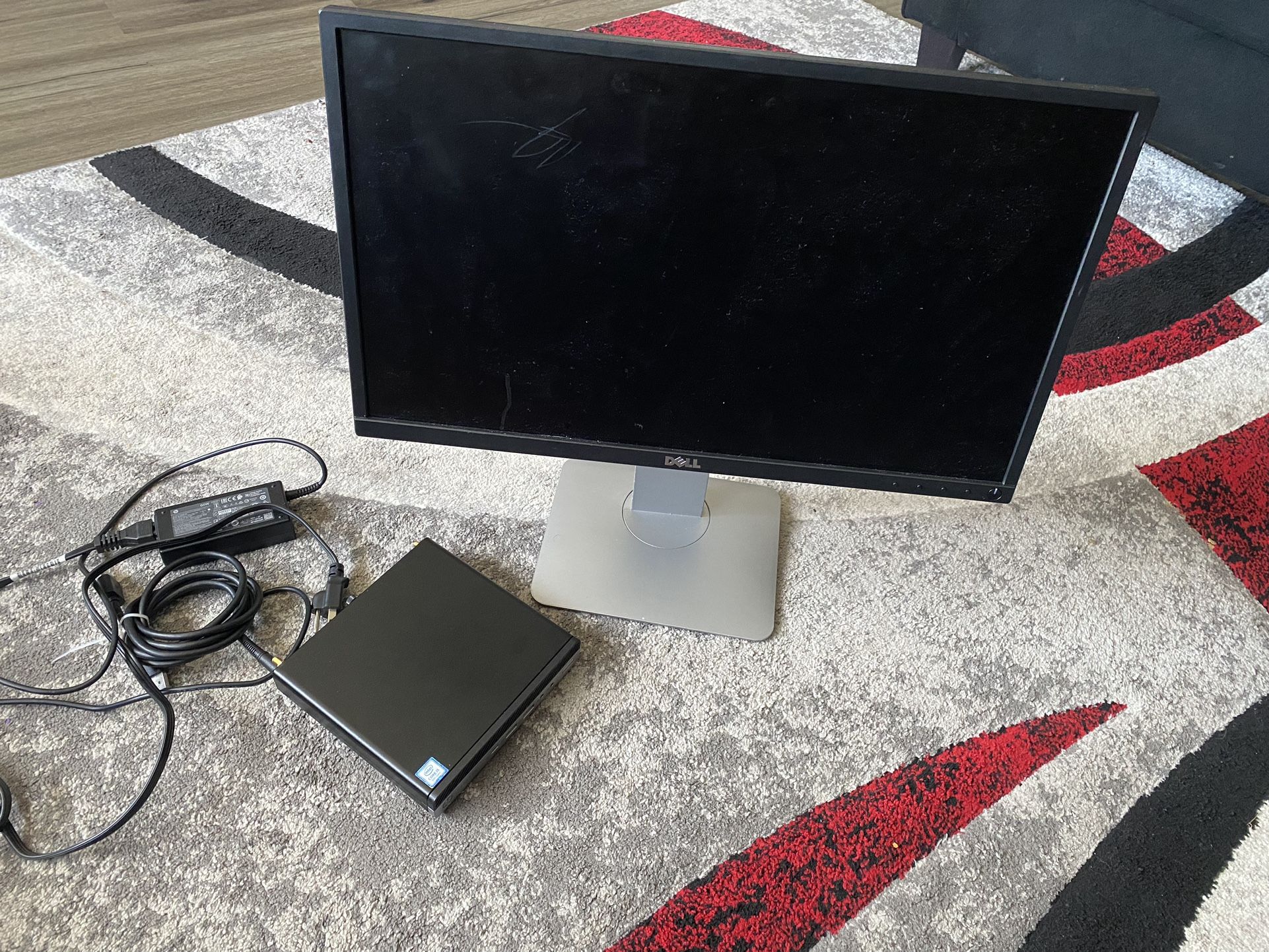 Dell Computer Monitor & CPU
