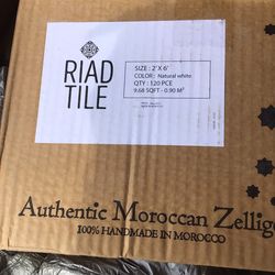 RIAD TILE Authentic Moroccan Zellige tile