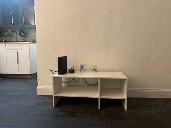 White small table