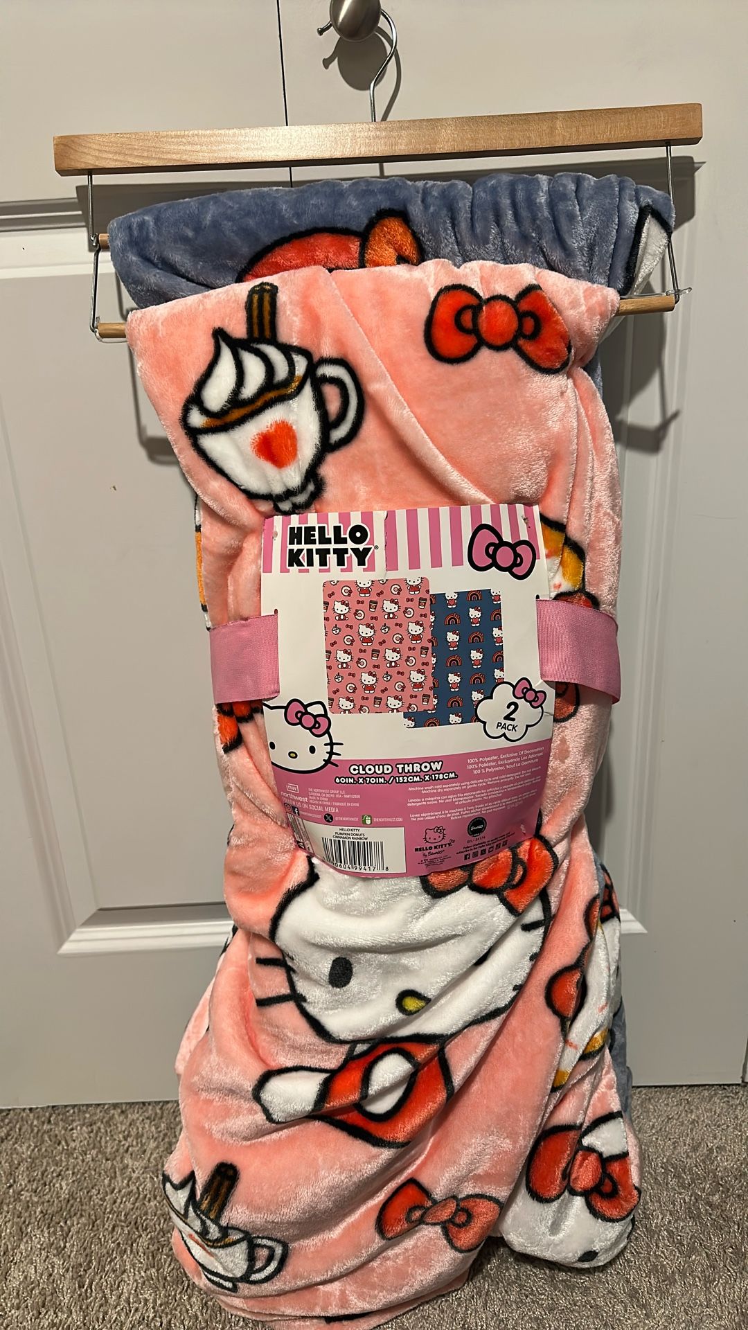 double hello kitty blanket