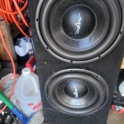 2-10inch Skar Subs 
