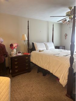 FREE BED ROOM SET COUCH ETC .