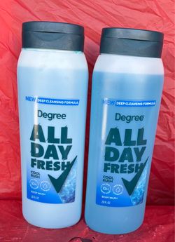 Degree All Day Fresh Body wash (2 for $7)