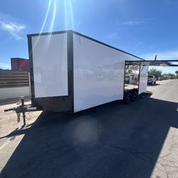8.5 X 24ft Plus V Nose Enclosed Trailer 