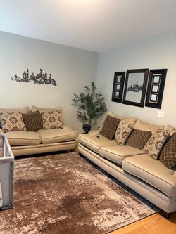 Sofa and love seat