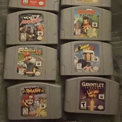 Nintendo 64 Games Super Mario, Pokémon, Zelda and other games
