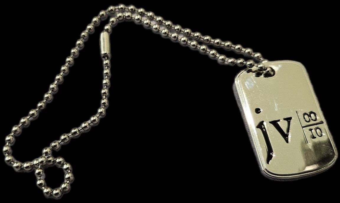 Silver JV (John Varvatos) Pendant with Chain