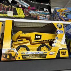 CAT Massive Mover RC Steel Dump Truck and Excavator