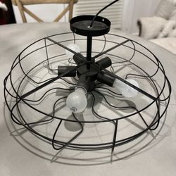 Industrial Light Flush Mount